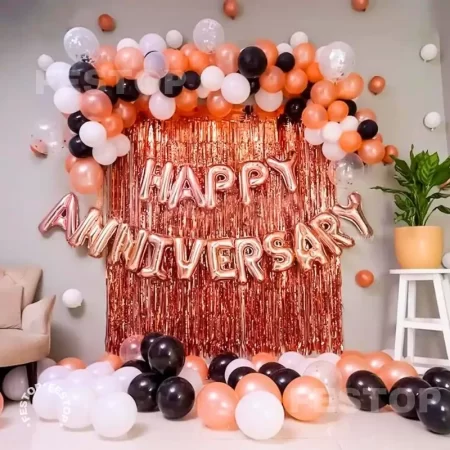 Creative Anniversary Balloon Decoration in Ghaziabad